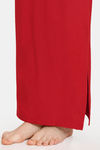 Rosaline All Day Cut And Sew Saree Inskirt - Strawberry Red — thumbnail 7